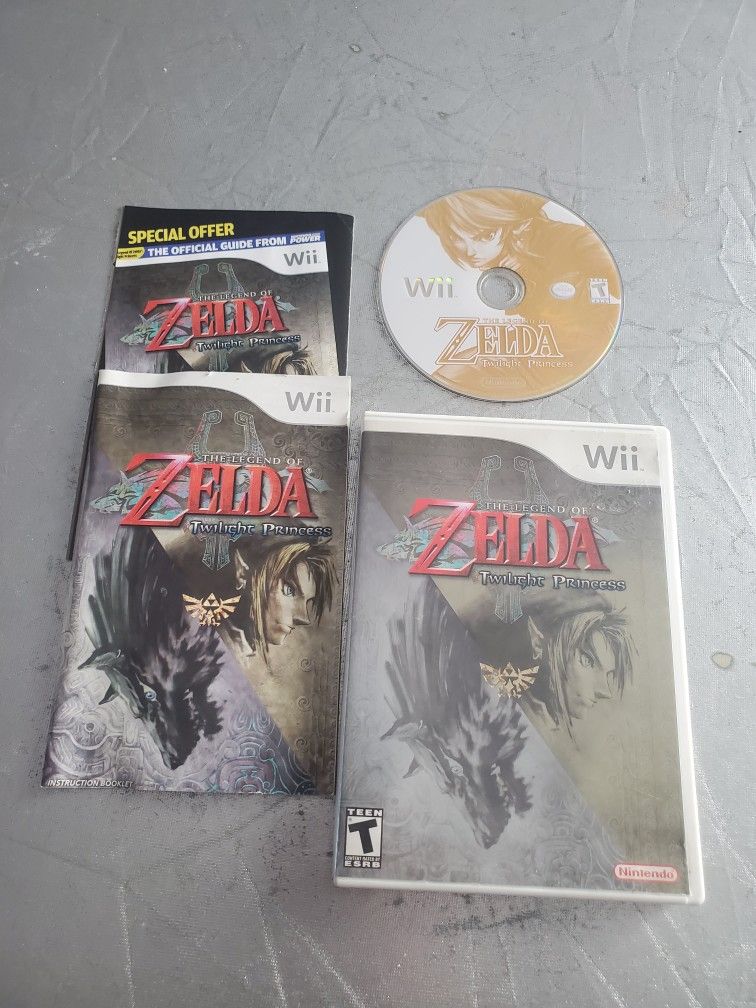 The Legend of Zelda: Twilight Princess Nintendo Wii video game CIB