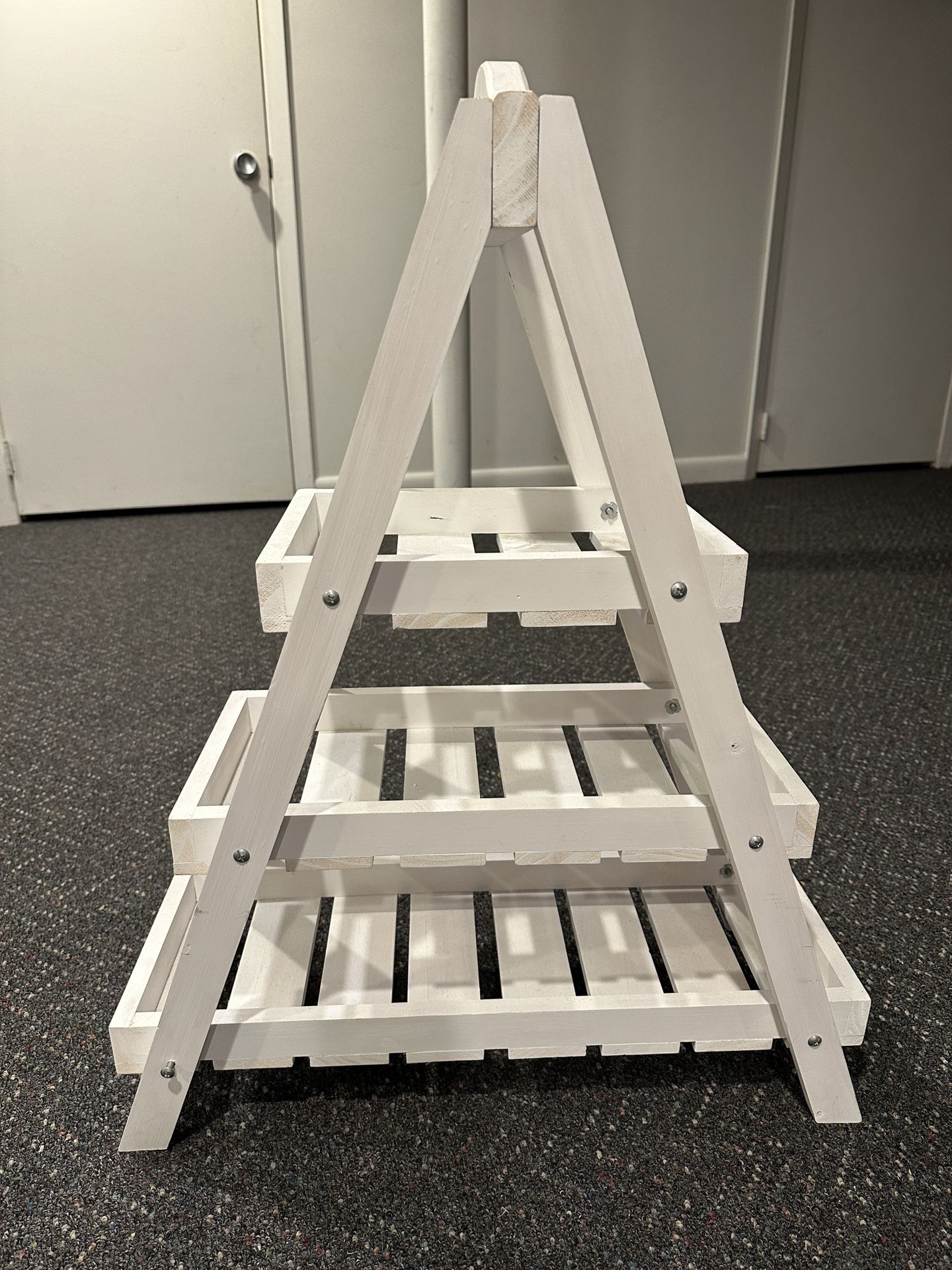 3 Tier Wood Plant Stand 