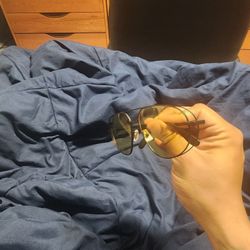 Men's BV1344S Metal Aviator Sunglasses