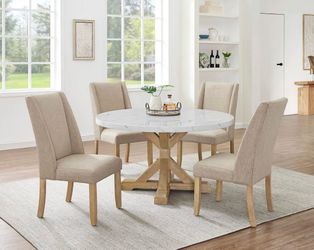 5pc round dining set