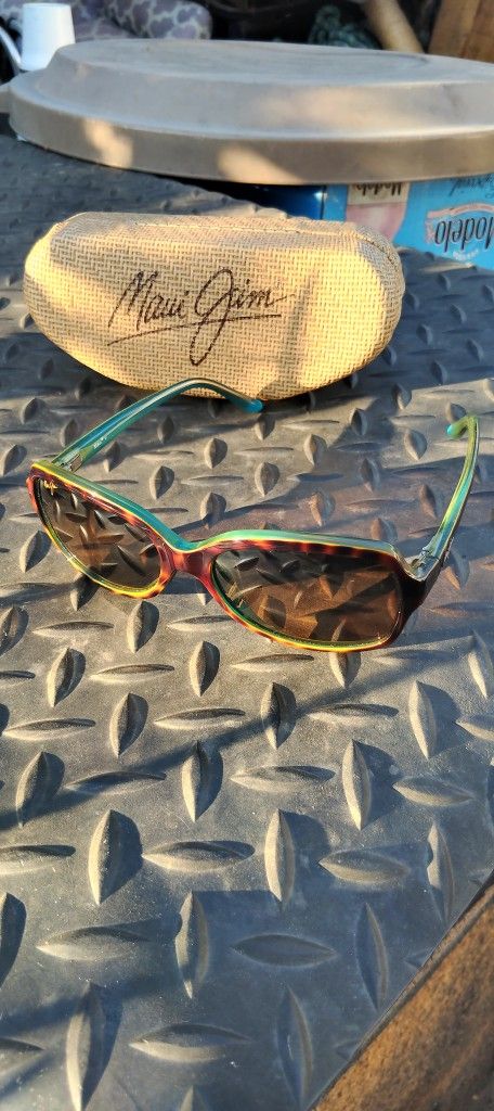 Maui Jim Turquoise Tortoise Shell Women's Sunglasses
