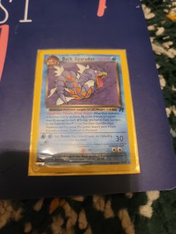 Pokémon TCG Dark Gyarados Team Rocket 25/82 Regular Unlimited Rare Vintage