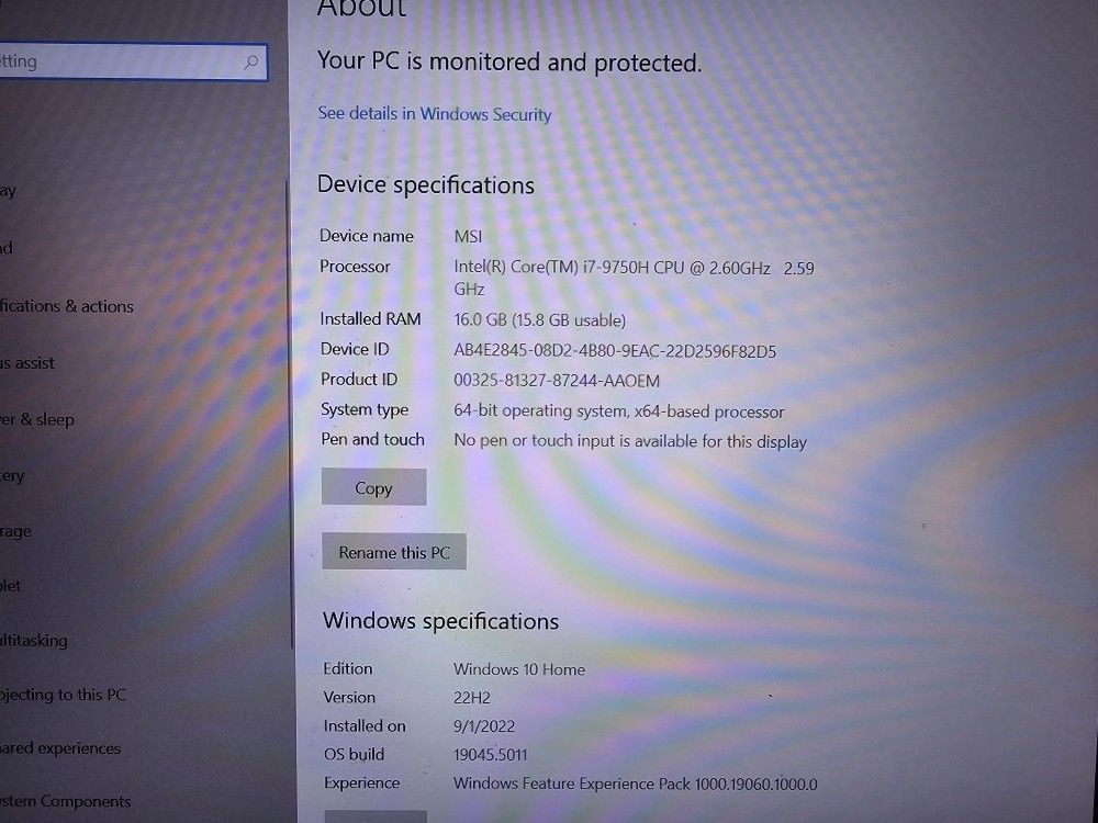 MSI GL63 9SDK Gaming Laptop