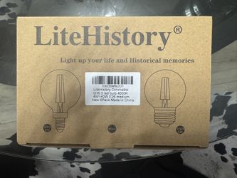 LED Light Bulbs - G16.5 E26