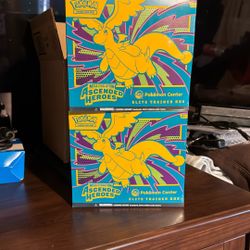 Pokemon Center ETB Ascended Heroes 