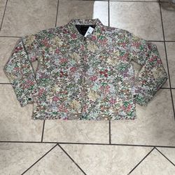 Pacsun Floral Tapestry Jacket