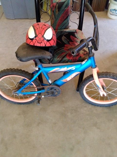 Bike And Helmet. $10
