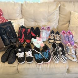 Kids shoes New Or like New LOT