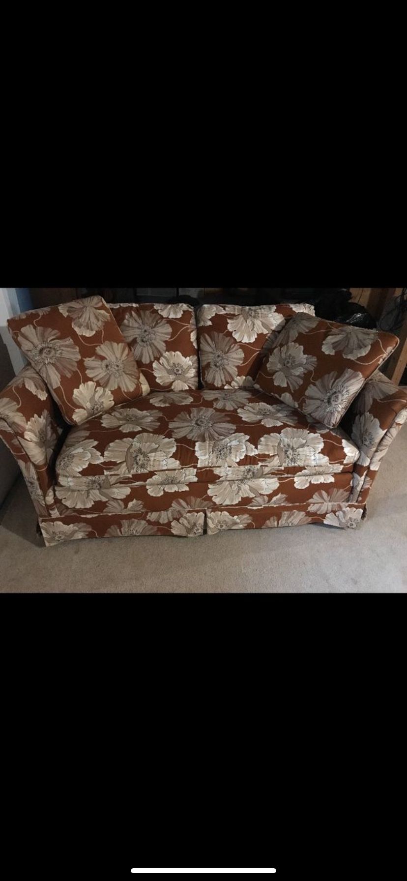 Sofa and love seat set