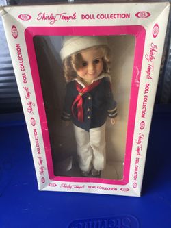 Vintage Shirley Temple doll as Captain January