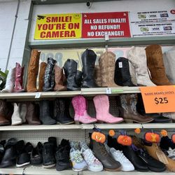Boots For $25