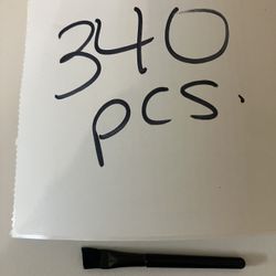 340pcs Mini Eyeshadow Brush - Loose Pieces No Box 