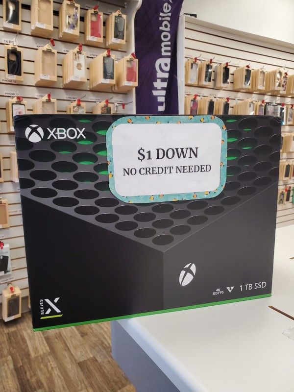 🚀Pay Later, Game Today! Microsoft Xbox Series X – Gaming Console – Take It Home for $5 Down! 🎮