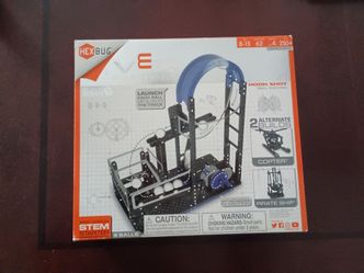 HEXBUG VEX Hook Shot Ball Machine Kit Copter & Pirate Ship EUC