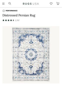 Bosphorus Distressed Persian Rug