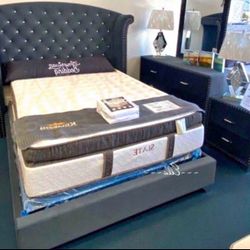 Brand New Bedroom Set- Shop Now Pay Later- FREE MATTRESS AND BOX SPRING INCLUDED.