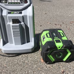 56volt Ego Lithium Battery With 700 Watt Fast Charger 