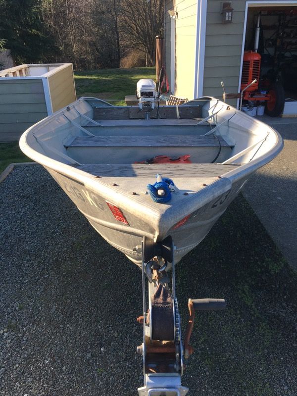 12 foot Valco aluminum boat