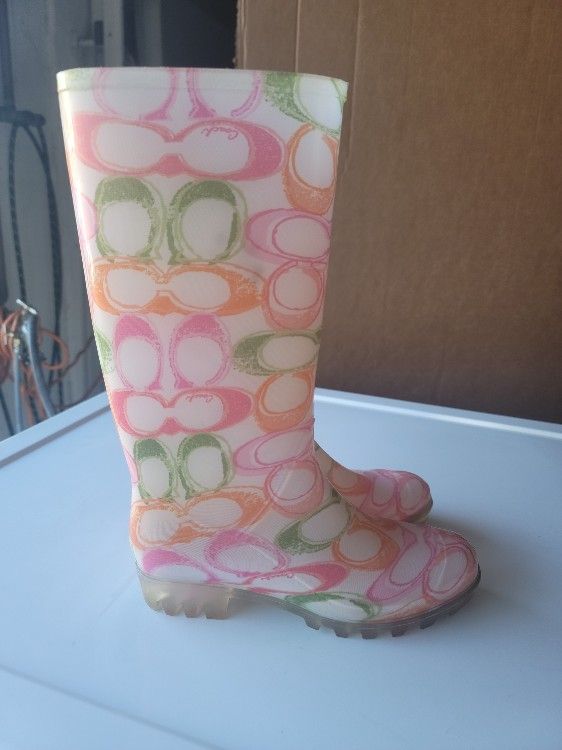 Coach Rain Boots