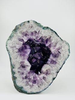 Amethyst  crystal geode
