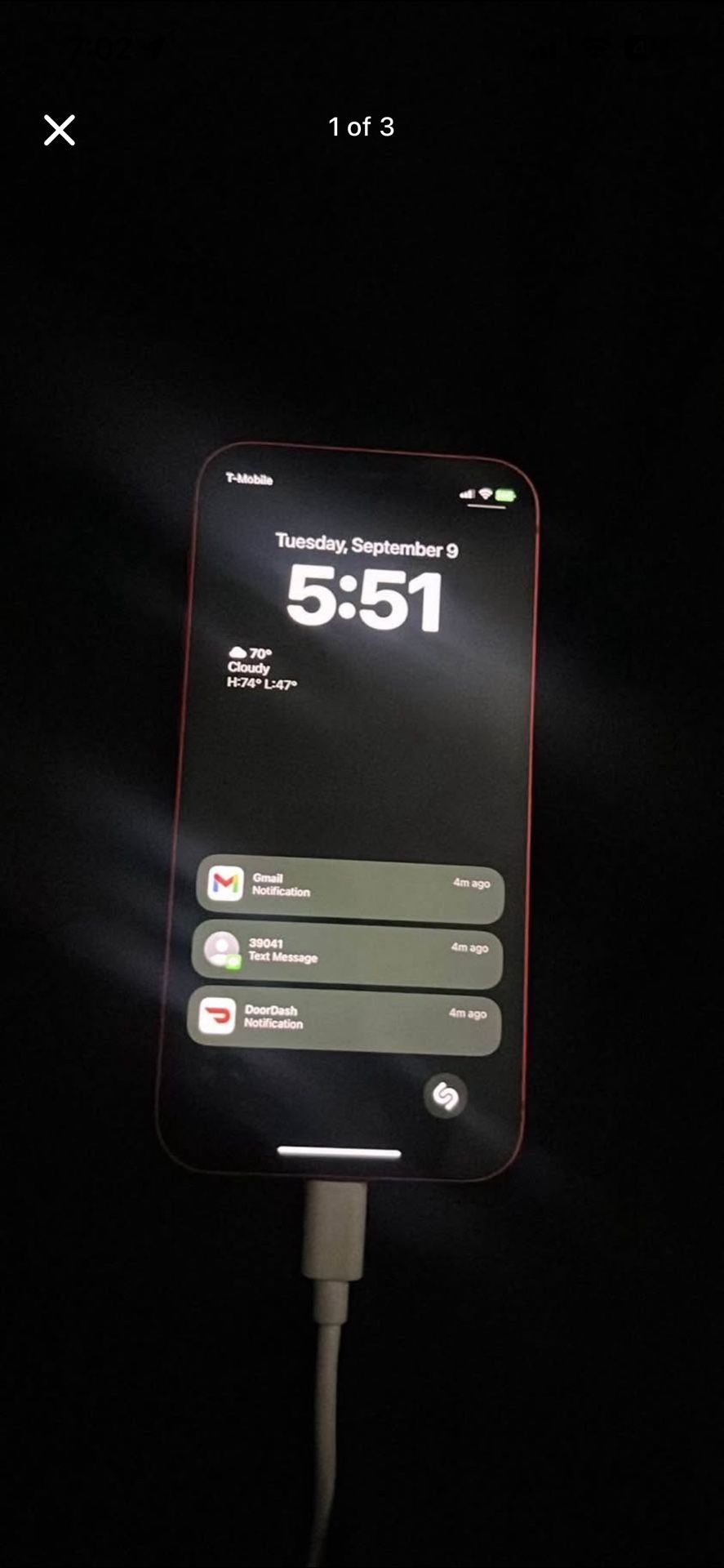 iPhone 12 Mini Unlock Battery Life 72%