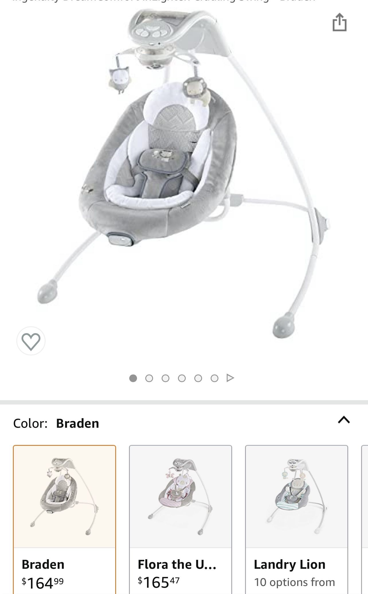 Baby Ingenuity Swing