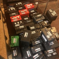 All Kinds Of Car/Boat/Truck Batteries  *Refurbished*