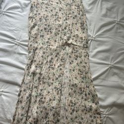 Long Slit Skirt