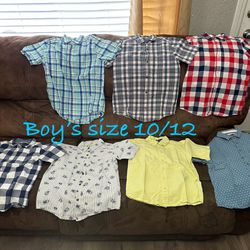 Boys size 10/12 Clothes 