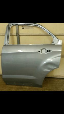 2014 Chevy Equinox left rear door