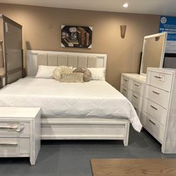 New King Size 5pc Bedroom Set