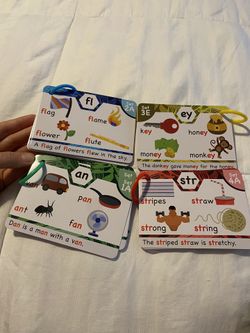 Learn To Read Phonics Flashcards