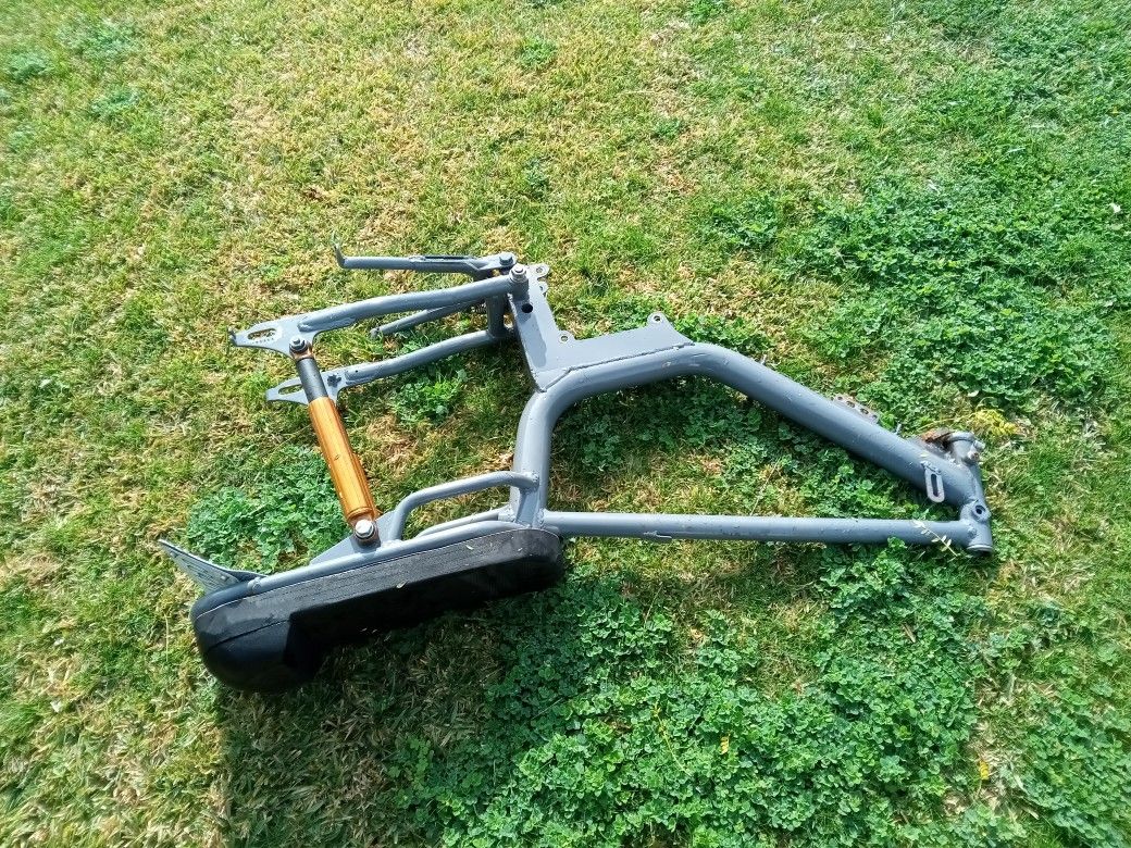 Custom Pacer Moped Frame With Minarelli V1 Mount