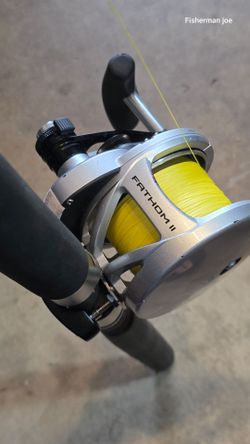 Fathom 60..2 speed reel/Braid/Ugly Stick Rod