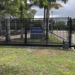 Electric Gate Motor Adjustment And Replace 