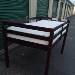 LOFT TWIN BED FRAME WITH MATTRESS