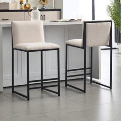 Set of 2 Counter Height Stools
