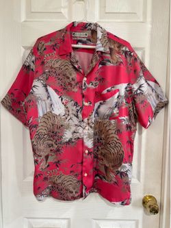 AllSaints Sumerian Tiger-Print Woven Shirt - Excellent Condition | Size Medium (Message for exact size) | $60 OBO
