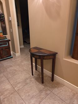 Half Moon Side Table