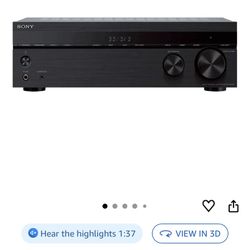Sony Home Theater Receiver 