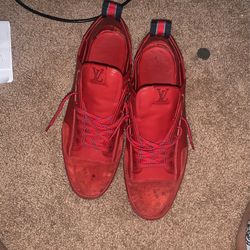 Red Louis Vuitton Low $300 OBO 
