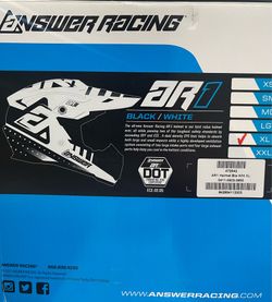 Answer Racing AR1 Motocross Helmet – XL – Brand New