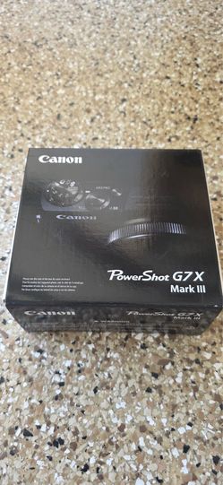 Canon PowerShot G7 Mark III (BRAND NEW)