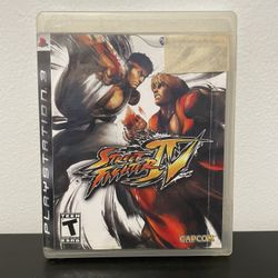 Street Fighter 4 PS3 Like New CIB w/ Manual Black Label IV PlayStation 3 Capcom