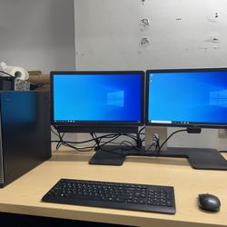 Core I5 Desktops With Single Or Dual Monitors!