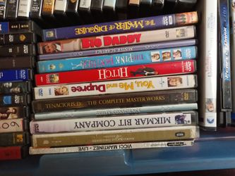 50 plus DVDS