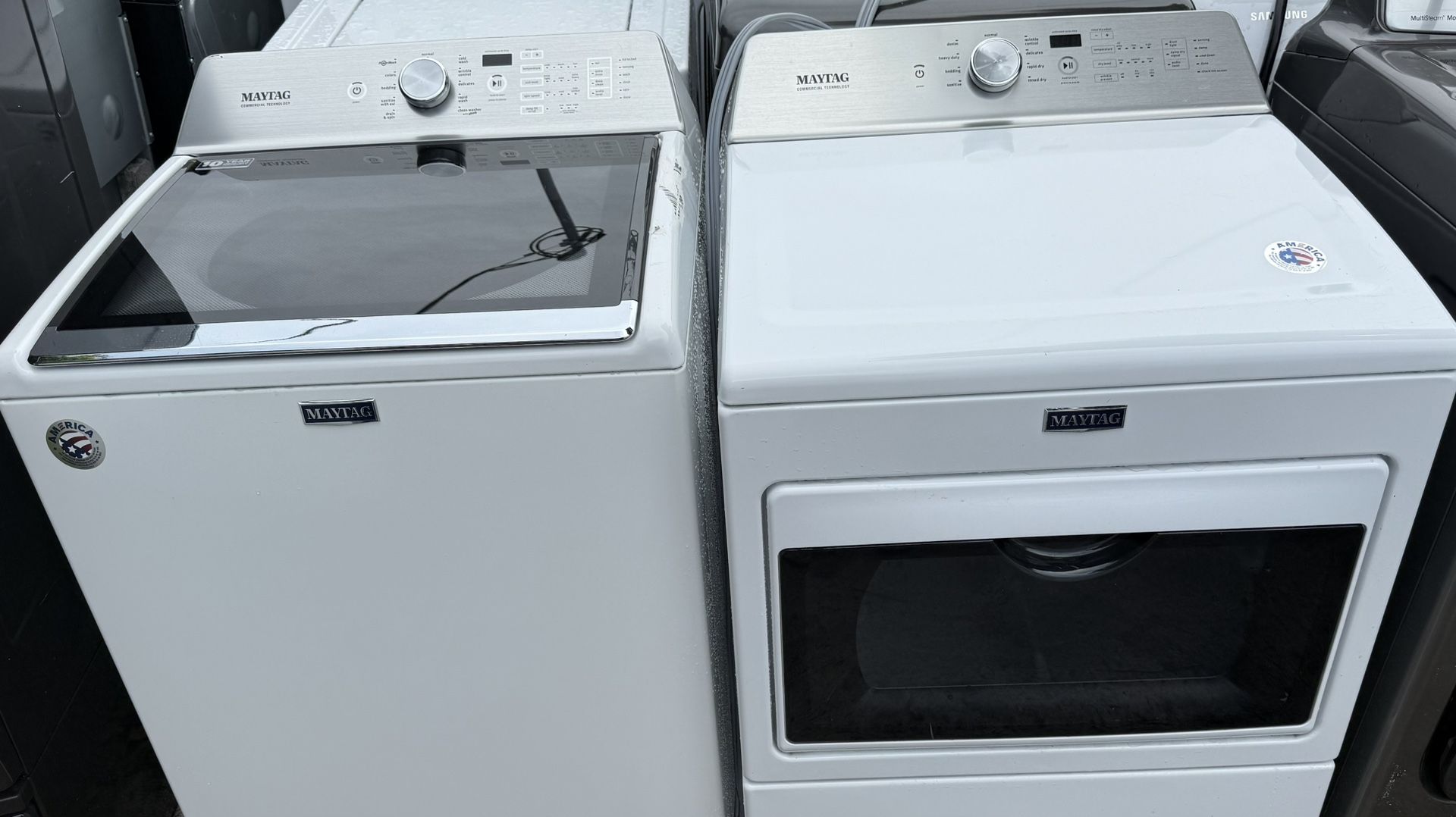 Maytag And Whirlpool Set Washer And Dryer / 2 Month Warranty