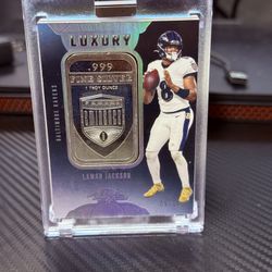 2021 Panini Eminence Luxury Lamar Jackson