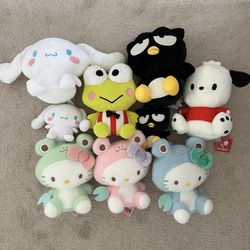 Hello Kitty and Friends Plushies 