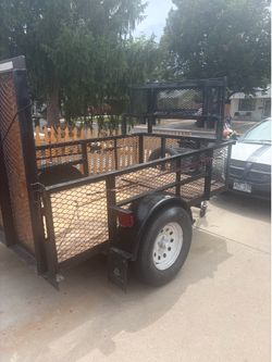 2003 COMMERCIAL LANDSCAPING TRAILER